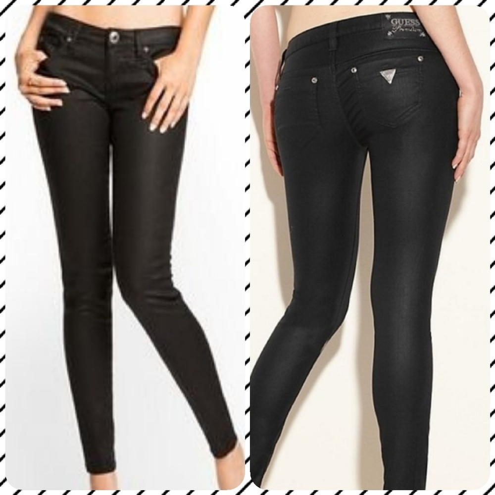GUESS PREMIUM 'POWER SKINNY'-Metallic